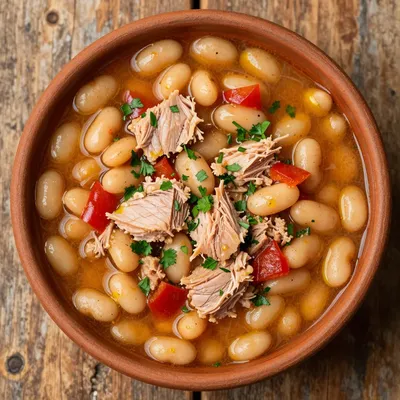 Budget-Friendly Pantry Clean-Out Tuna and Bean Stew