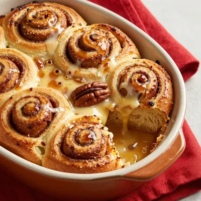 Cinnamon Roll Casserole for a Holiday Breakfast