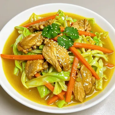 citrus infused chicken and cabbage stir fry for budget friendly dinners