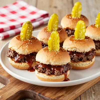 Kid-Friendly Slow Cooker Sloppy Joe Sliders for Game Day
