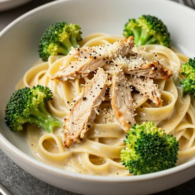 Meal Prep Chicken And Broccoli Alfredo For A Comfort Lunch