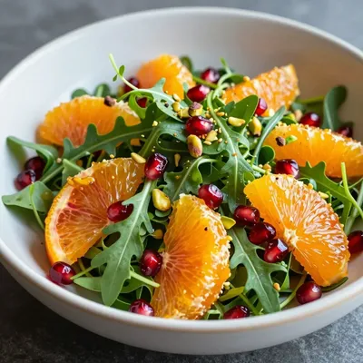 New Year Reset Watercress Salad with Orange Vinaigrette