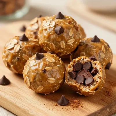 Peanut Butter Chocolate Chip Protein Balls
