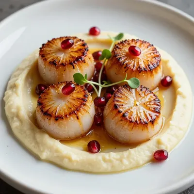Perfectly Seared Scallops for a Special Occasion Winter Dinner