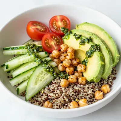 Quinoa Veggie Bowl for a Clean Eating Lunch Reset