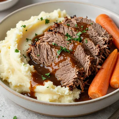 Slow Cooker Pot Roast for Cozy NFL Playoff Sundays