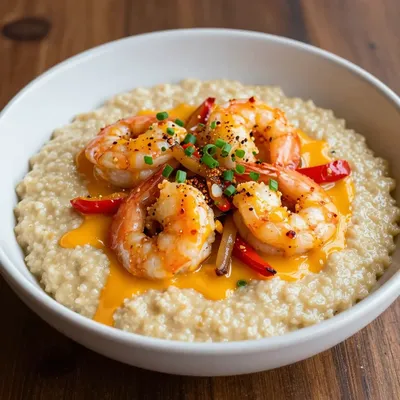 Spicy Shrimp and Grits for Southern Comfort Dinner