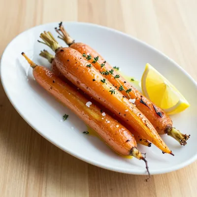 warm lemon garlic roasted carrots and parsnips for january dinners