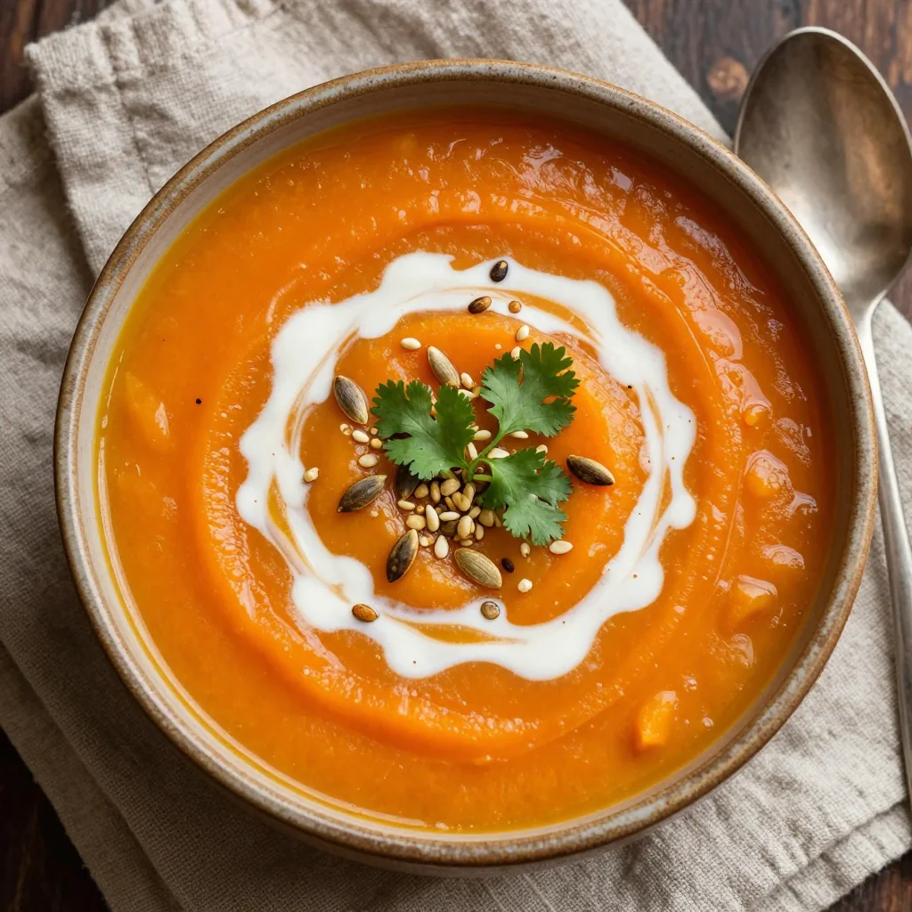 budgetfriendly sweet potato and carrot soup for family meals