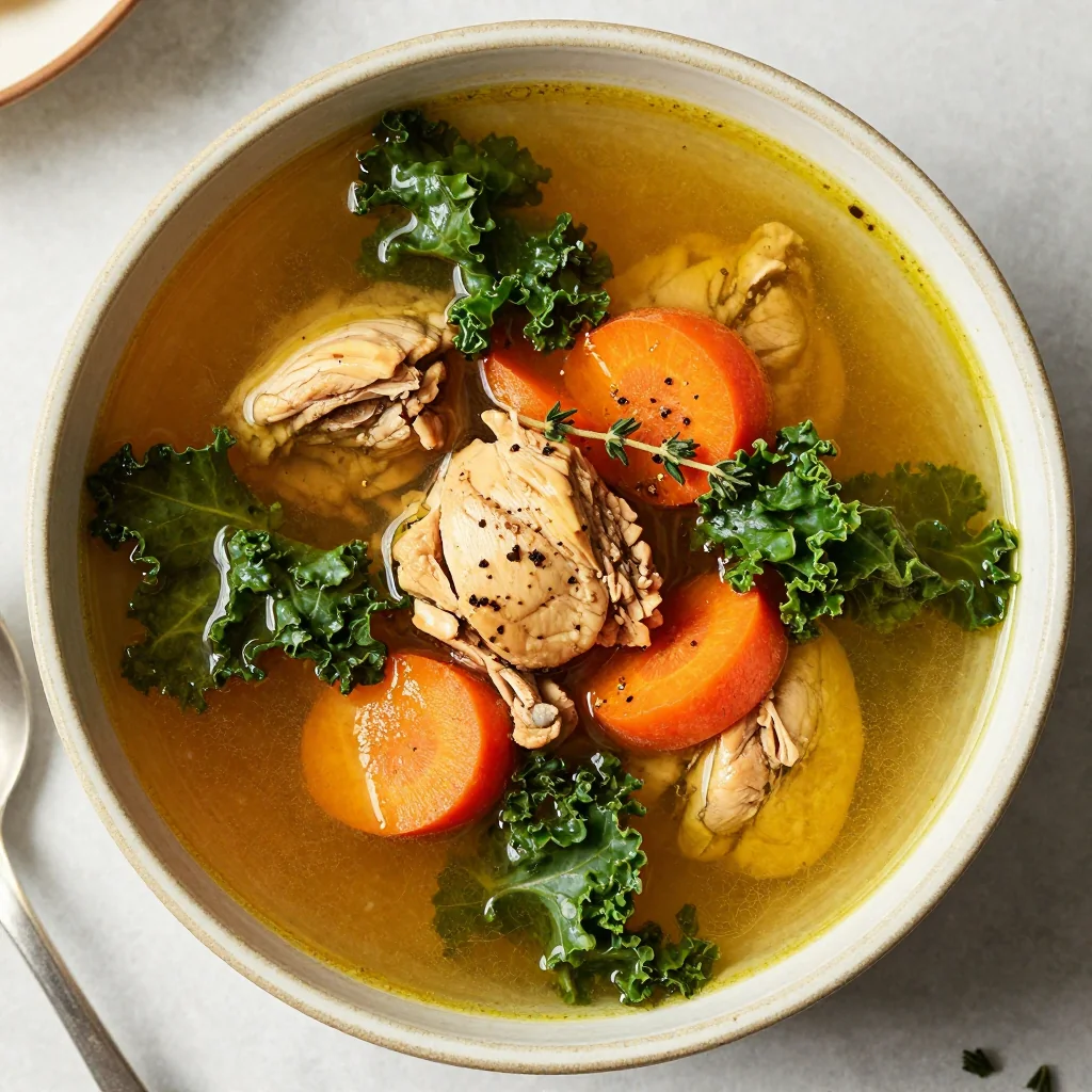 easy meal prep chicken and winter vegetable soup for busy weeknights