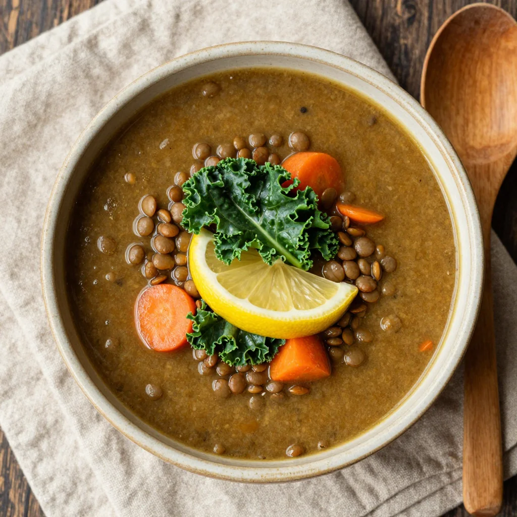Slow Cooker Lentil Soup That Detoxes and Fills You Up