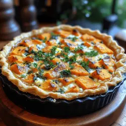 The Sweet Potato Feta & Spinach Tart is not just a dish; it is a delightful culinary experience that combines vibrant flavors and wholesome ingredients. This savory tart is a celebration of the earthy sweetness of roasted sweet potatoes, the creamy tang of feta cheese, and the fresh, vibrant notes of spinach. Whether you are hosting a brunch, preparing a light lunch, or seeking a satisfying dinner option, this tart fits the bill perfectly. Its versatility makes it suitable for any occasion, easy to prepare, and even easier to enjoy.