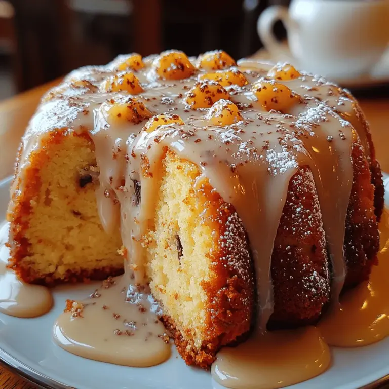 Indulging in the rich, buttery goodness of a homemade pound cake is an experience that transcends taste. The Heavenly Vanilla Buttermilk Pound Cake, adorned with a luscious cream cheese glaze, is a classic dessert that brings warmth and joy to any gathering. This delightful cake is not just a treat for the taste buds; it is an embodiment of comfort, tradition, and care. It has a place in family celebrations, potlucks, and even casual afternoon teas, making it a versatile addition to any dessert table.