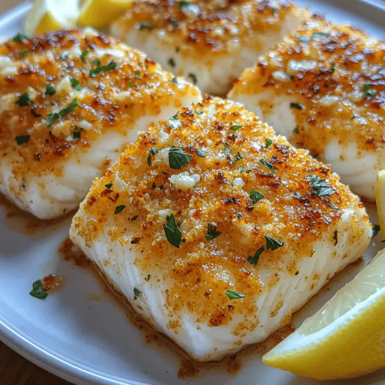 If you’re searching for a healthy yet delicious seafood option that can easily elevate a weeknight dinner or make a statement at a special gathering, look no further than baked haddock with garlic crumbs. This delectable dish not only showcases the mild, flaky texture of haddock but also tantalizes the palate with the savory crunch of garlic-infused breadcrumbs. The combination of tender fish and crispy topping creates a harmonious balance that is sure to please, whether you are hosting guests or enjoying a cozy meal at home.