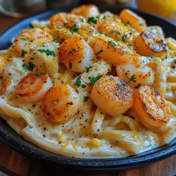 If you're looking for a dish that encapsulates the essence of the ocean while providing the comforting embrace of creamy pasta, look no further than Creamy Ocean Delight Seafood Alfredo. This luxurious seafood pasta combines the rich, savory flavors of shrimp, scallops, and clams with a velvety Alfredo sauce, making it the perfect meal for special occasions or a cozy family dinner. The dish not only satisfies your cravings for indulgence but also brings a wave of nourishment, thanks to the bounty of seafood and wholesome ingredients.
