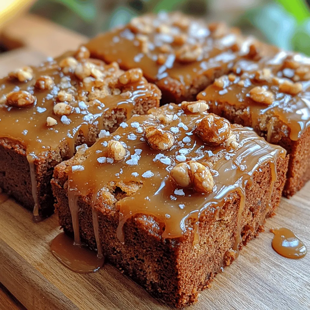 Banana bread has long been cherished as a comforting treat that evokes feelings of home and warmth. Its rich, moist texture and sweet aroma make it a favorite for breakfast, snacks, or even as a delightful dessert. However, when you elevate this classic comfort food by adding a drizzle of salted caramel, you take it to an entirely new level of decadence. Salted Caramel Banana Bread Bars combine the familiar comfort of banana bread with the luxurious taste of salted caramel, creating an irresistible delight that satisfies both sweet cravings and nostalgic memories.