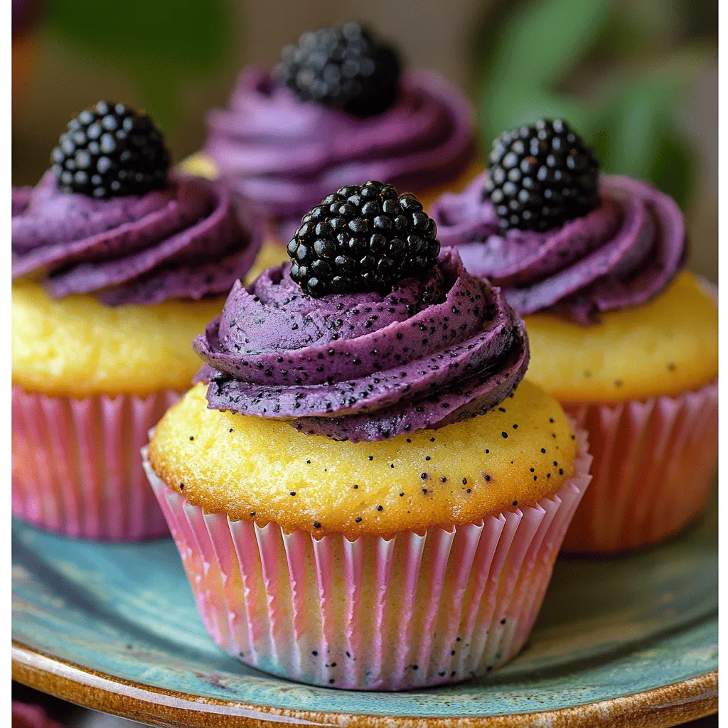 Baking is more than just a culinary task; it’s a delightful experience that fills the home with warmth and the irresistible aroma of sweet treats. Among the myriad of desserts that grace our tables, few are as enticing as Zesty Lemon Poppy Seed Cupcakes with Luscious Blackberry Frosting. This recipe captures the essence of spring and summer with its vibrant flavor profile, showcasing the perfect balance between the zesty brightness of lemons and the luscious sweetness of fresh blackberries.