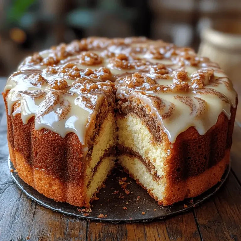 There's something undeniably enchanting about homemade cakes. The aroma that wafts through the house as they bake, the anticipation that builds while waiting to taste a slice, and the joy they bring during gatherings all contribute to a cake's special allure. Among the myriad of cake recipes, the Cinnamon Swirl Delight Cake stands out as a perfect blend of flavors and textures, promising to captivate your taste buds from the very first bite.