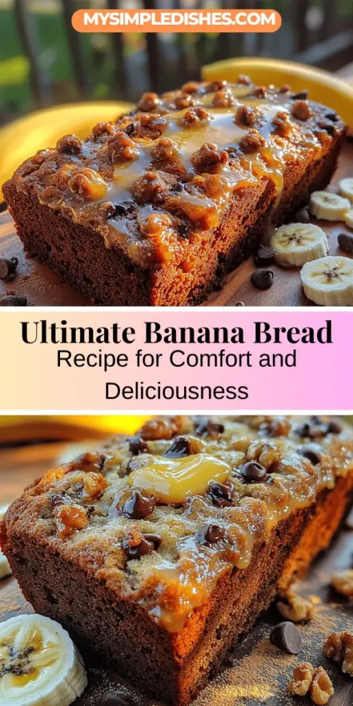 Discover the ultimate comfort food with this Banana Bread Delight recipe, perfect for using up overripe bananas. Experience the magical aroma as it bakes, filling your home with warmth and nostalgia. This recipe ensures a moist texture and rich flavor, customizable with your favorite add-ins like nuts or chocolate chips. Learn about the essential ingredients, baking tips, and variations to create a delightful loaf that will become a cherished staple in your kitchen. Enjoy it fresh, warm, or toasted for a delicious treat any time of day.