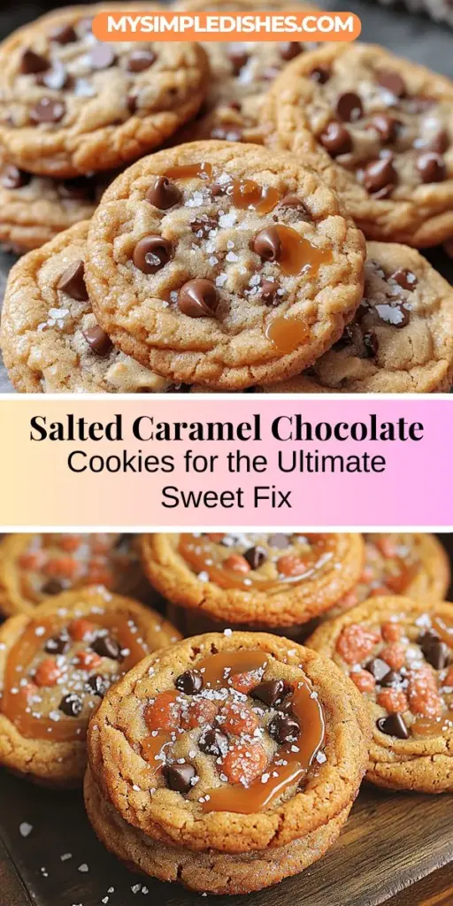 Discover the delightful balance of flavors in Salted Caramel Chocolate Cookies! This recipe blends sweet chocolate with gooey salted caramel, resulting in a chewy texture that’s simply irresistible. Each bite offers a burst of contrasting tastes that will enchant your palate. Perfect for baking enthusiasts and dessert lovers alike, these cookies are ideal for any occasion. Enjoy the indulgence of homemade cookies and impress your friends and family with this delicious treat!