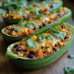 Stuffed zucchini has emerged as a beloved dish among health-conscious eaters and culinary enthusiasts alike. This delightful recipe not only showcases the versatility of zucchini but also serves as an excellent canvas for various flavors, textures, and ingredients. As more people turn to plant-based diets for their health benefits and environmental impact, the demand for innovative and satisfying recipes like Stuffed Zucchini Bliss Boats has skyrocketed. This dish combines wholesome ingredients that provide a burst of flavor, creating a satisfying meal that is perfect for any occasion, whether it's a casual weeknight dinner or a gathering with friends.