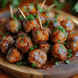 Meatballs have long held a beloved place in kitchens around the world, celebrated for their versatility and comforting appeal. Whether served as a hearty main dish, nestled in a sub sandwich, or presented as bite-sized appetizers at a gathering, meatballs can adapt to any occasion. Among the myriad of ways to prepare this classic dish, the Smoky Sweet BBQ Meatballs stand out for their unique flavor profile that marries the richness of meat with the delightful sweetness and smokiness of barbecue sauce.
