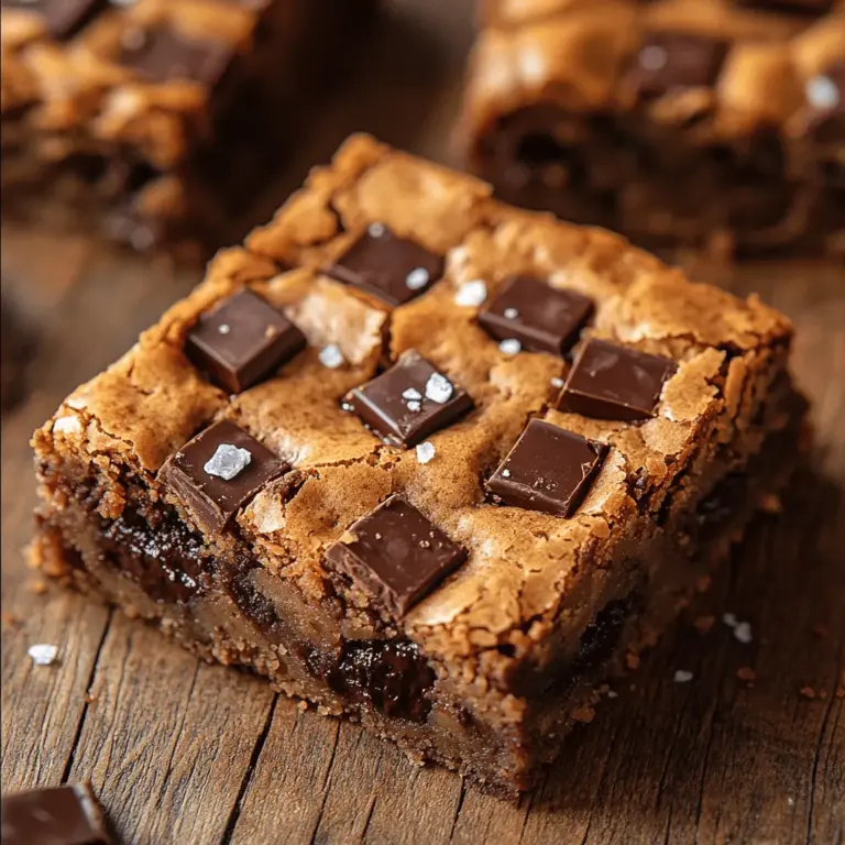When it comes to decadent desserts, few treats rival the allure of blondies—those rich, buttery bars that boast a chewy texture and a delightful sweetness. Among the many variations of blondies, the Brown Butter Chocolate Chunk Blondies stand out for their unique flavor profile and finesse. With a nutty essence that only brown butter can impart, these blondies are not just another dessert; they are a culinary experience that elevates the classic blondie to new heights.