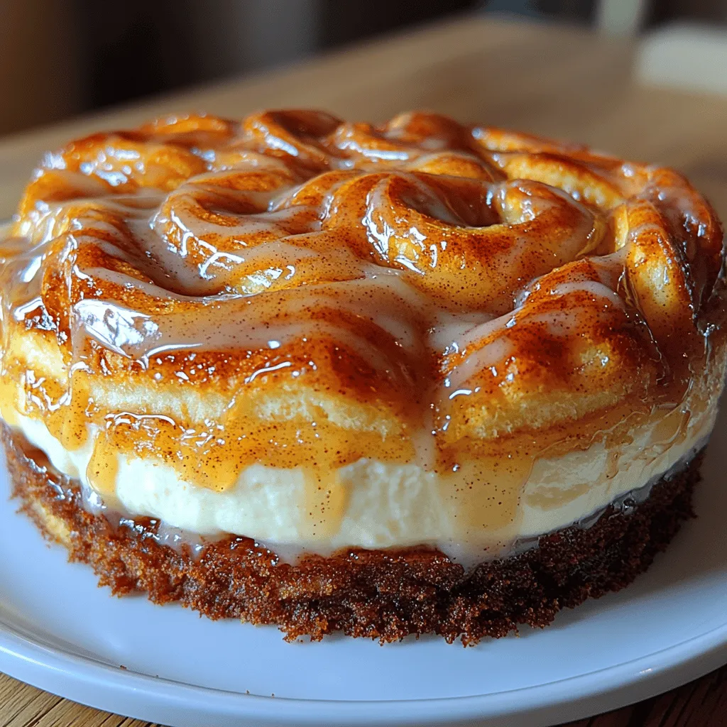 The true magic of the Cinnamon Roll Cheesecake Delight lies in its delightful amalgamation of flavors and textures. At its core, the dessert features the warm, sweet notes of cinnamon rolls, which are renowned for their comforting aroma and melt-in-your-mouth goodness. This is beautifully complemented by the rich, creamy texture of the cheesecake filling, creating a perfect balance that tantalizes the taste buds.