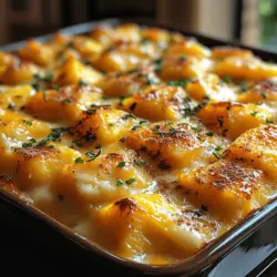 Tropical-themed dishes have a unique way of transporting us to sun-soaked beaches and lush landscapes, offering a delightful escape from our everyday meals. One such dish that captures the essence of the tropics is the Tropical Delight Pineapple Casserole. This dish is not only a feast for the eyes with its bright and cheerful colors, but it also brings a symphony of flavors that tantalize the taste buds. The combination of sweet, savory, and creamy elements makes this casserole incredibly versatile; it can be served as a side dish at barbecues and potlucks or enjoyed as a dessert after a lovely meal.