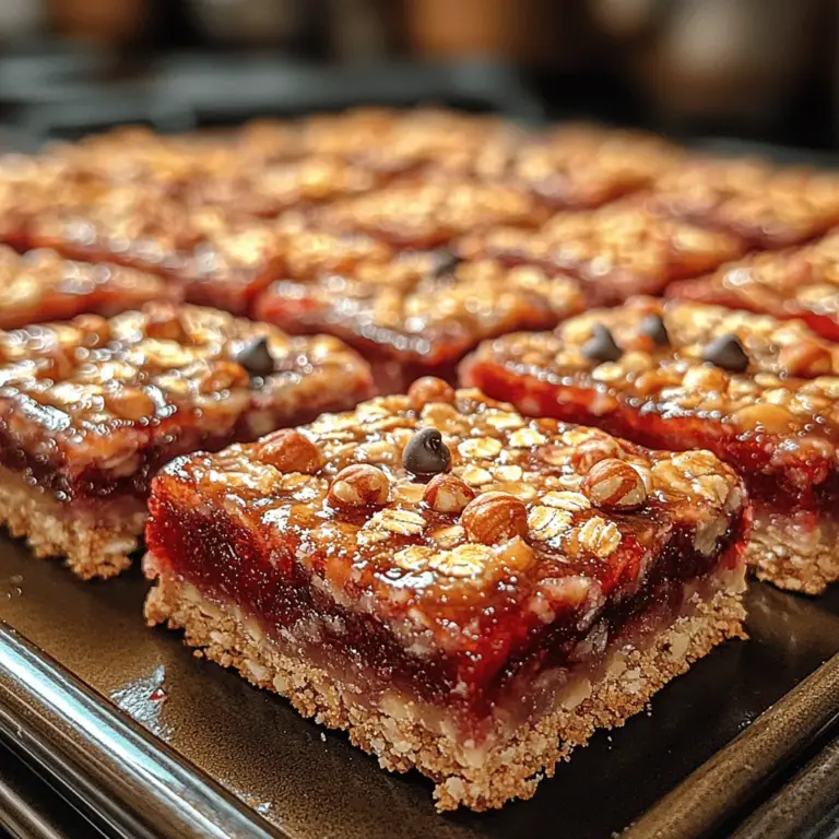 Before diving into the preparation of Nutty Delight PB&J Bars, it’s essential to understand the key components that contribute not only to their flavor but also to their nutritional profile. Each ingredient plays a crucial role in ensuring these bars are both delicious and wholesome.