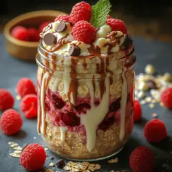 In the fast-paced world we live in, breakfast often gets overlooked, dismissed as a luxury of time rather than a necessity. However, overnight oats have emerged as a popular breakfast choice, transforming morning routines with their convenience and flavor. This delightful dish allows you to prepare a nutritious meal the night before, eliminating the rush of morning prep. One standout recipe that captures both indulgence and healthiness is Decadent White Chocolate Raspberry Overnight Oats.