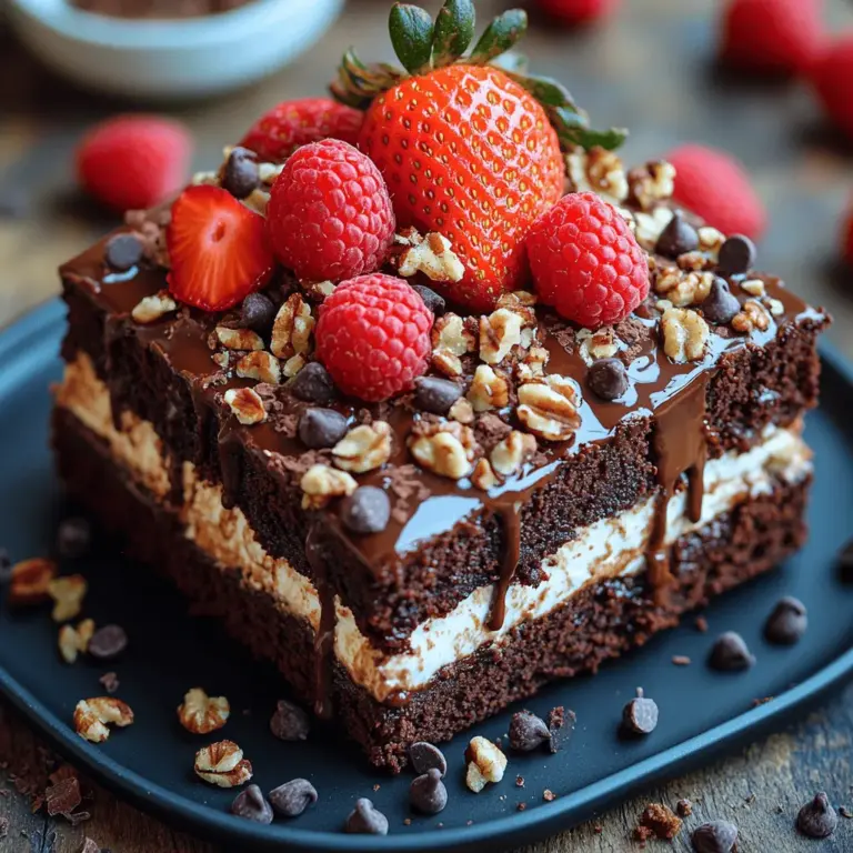 A successful dessert starts with quality ingredients, and the Brownie Refrigerator Cake is no exception. Each component plays a vital role in creating the final product’s flavor and texture. Let's take a closer look at the essential ingredients that make this cake a decadent treat.