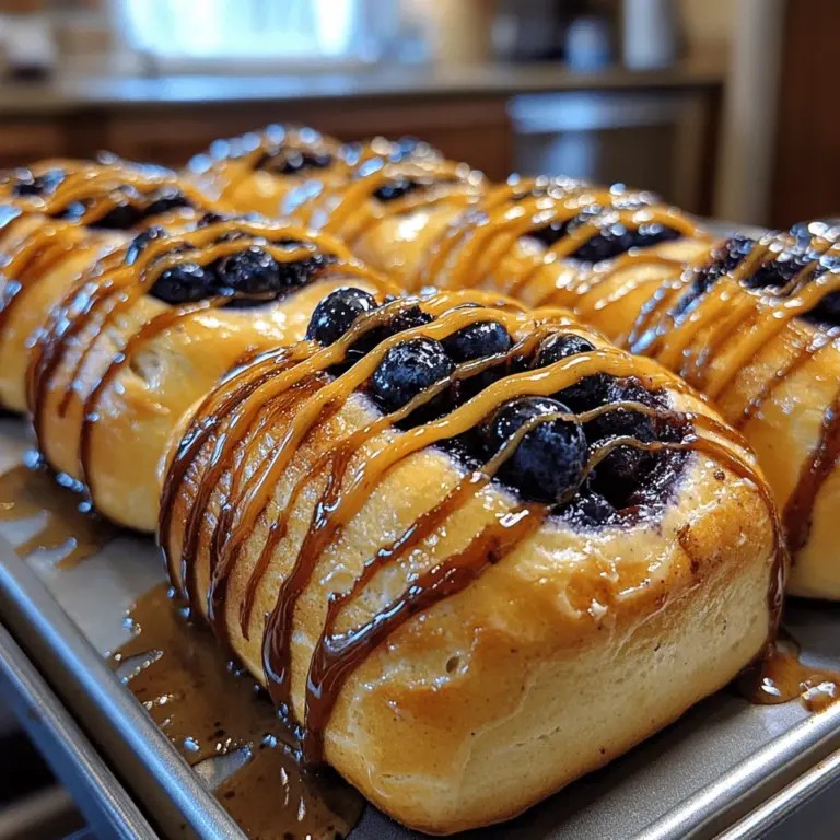 Imagine waking up to the sweet aroma of freshly baked rolls wafting through your home, the promise of warm, fluffy dough filled with bursts of juicy blueberries. The Blissful Blueberry Sweet Rolls are a delightful morning treat that perfectly balances the richness of sweet dough with the tartness of ripe blueberries. These rolls are not just a breakfast option; they’re a comforting indulgence that can elevate any brunch gathering or serve as a delightful afternoon snack.