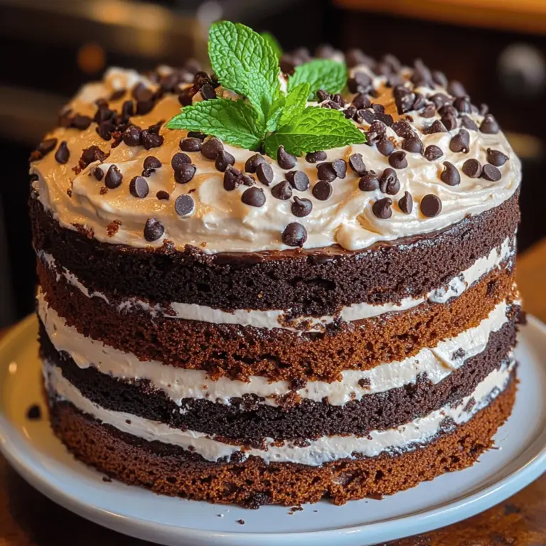 Chocolate desserts have an undeniable allure that captivates taste buds and hearts alike. Whether it’s a simple brownie or an elaborate layer cake, chocolate has a way of bringing joy and indulgence into any occasion. However, when you combine the rich and velvety taste of chocolate with the refreshing zing of mint, you create a dessert that transcends the ordinary. Enter "Minty Chocolate Dreams," a decadent cake that offers a delightful twist on classic chocolate flavors.