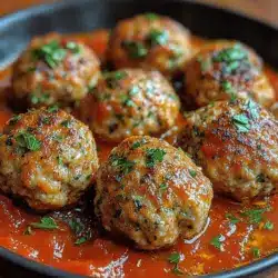In recent years, turkey has surged in popularity as a lean meat alternative, appealing to health-conscious individuals and families alike. Known for its mild flavor and versatility, turkey provides an excellent source of protein without the excess fat often found in traditional red meats. Among the many delicious ways to enjoy turkey, Savory Herb-Infused Turkey Meatballs stand out not just for their taste but for their nutritional benefits and adaptability to various meals. Whether served over pasta, nestled in a sub sandwich, or on a bed of vegetables, these meatballs can elevate any dish with their rich flavor profile.