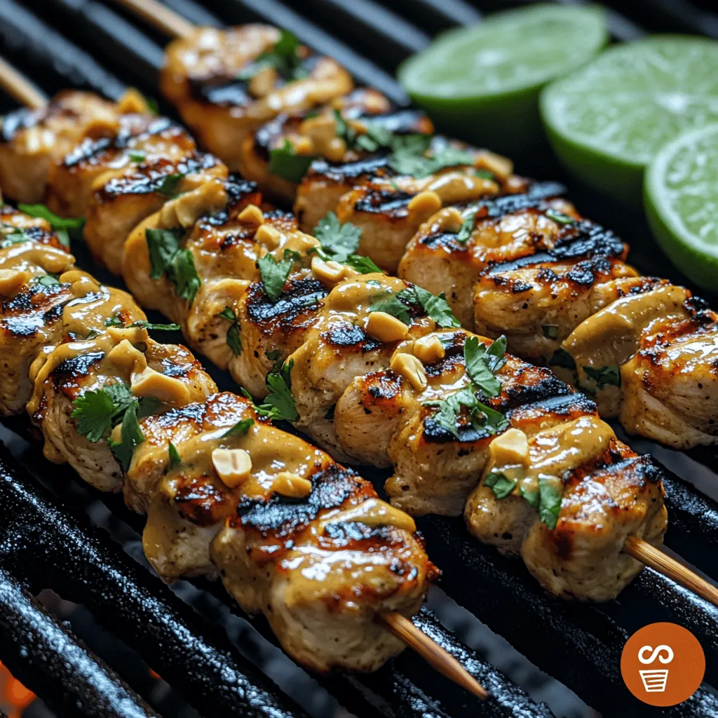 Thai cuisine is a vibrant tapestry of flavors, characterized by its aromatic herbs and spices, and an exquisite balance between sweet, sour, salty, and spicy notes. One dish that perfectly encapsulates these qualities is Easy Grilled Thai Chicken Skewers. With their tender, marinated chicken grilled to perfection, these skewers are not just a meal; they are an experience that brings the essence of Thai street food right to your backyard or dining table.