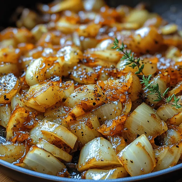 The secret to the irresistible taste of caramelized cabbage and onions lies in the magic of caramelization. This culinary technique involves cooking sugar—naturally present in vegetables—until it breaks down and transforms into a sweet, complex flavor. During this process, the Maillard reaction, a chemical reaction between amino acids and reducing sugars, occurs, enhancing the depth of flavor in the vegetables. As the heat breaks down the cell walls of the cabbage and onions, their natural sugars are released, resulting in a sweet, savory, and slightly nutty profile that is hard to resist.