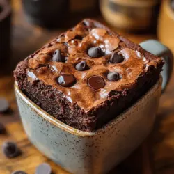 In a world where busy schedules often dictate our choices, single-serving desserts have become a delightful trend. They offer a way to indulge without the commitment of a full batch, providing a perfect solution for those late-night cravings or mid-afternoon slumps. Imagine enjoying a rich, fudgy brownie that not only satisfies your sweet tooth but also aligns with your health goals. The Decadent Protein-Packed Brownie for One is just that—a quick, satisfying treat that doesn’t compromise on flavor or nutrition.
