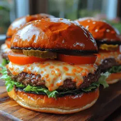 In recent years, gourmet burgers have taken the culinary world by storm, evolving far beyond the classic beef patty and bun. Chefs and home cooks alike have embraced the trend of creative fillings, transforming the humble hamburger into an exciting canvas for flavor experimentation. Among these innovative creations, Pimento Cheese Stuffed Burgers stand out as a unique twist on a beloved favorite. This recipe combines the rich, tangy taste of pimento cheese with the savory goodness of a juicy burger, delivering a satisfying explosion of flavors and textures in every bite.