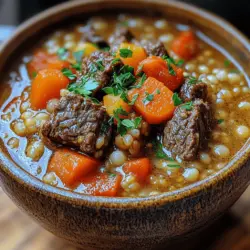 In a world that often feels fast-paced and chaotic, comfort food holds a special place in our hearts. These dishes not only nourish the body but also soothe the soul, providing a sense of warmth and familiarity. One such classic dish that embodies the essence of comfort food is Hearty Beef and Barley Soup. This robust soup is a delightful blend of rich flavors and wholesome ingredients, making it a go-to recipe for cozy evenings or chilly winter days.