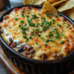 If you’re looking for a crowd-pleasing dish that will elevate your next gathering, look no further than Meaty Texas Trash Dip. This hearty, cheesy dip is a staple at parties, tailgates, and family gatherings, adored for its bold flavors and satisfying textures. The combination of savory meats and gooey cheese makes it a go-to option for any social setting, ensuring that it will be devoured by friends and family alike.