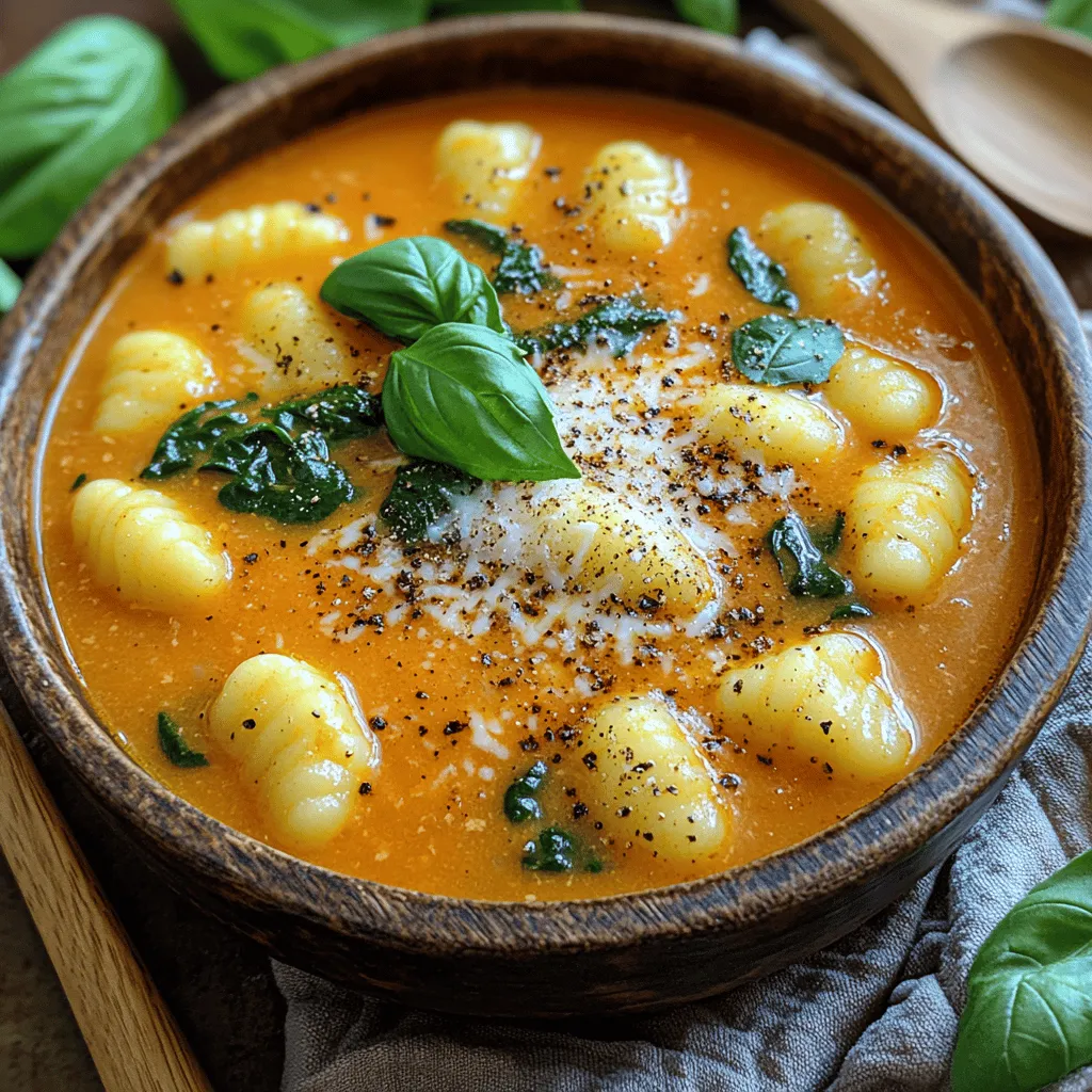 As the chill of winter settles in, there's nothing more comforting than a steaming bowl of soup. The appeal of comfort food is undeniable, especially during colder months when we seek warmth and nourishment from our meals. Among the myriad of comforting options, Creamy Tomato Gnocchi Soup stands out as a delightful blend of rich flavors and heartwarming textures. This recipe not only warms the body but also soothes the soul, making it an ideal choice for family dinners or cozy nights at home.