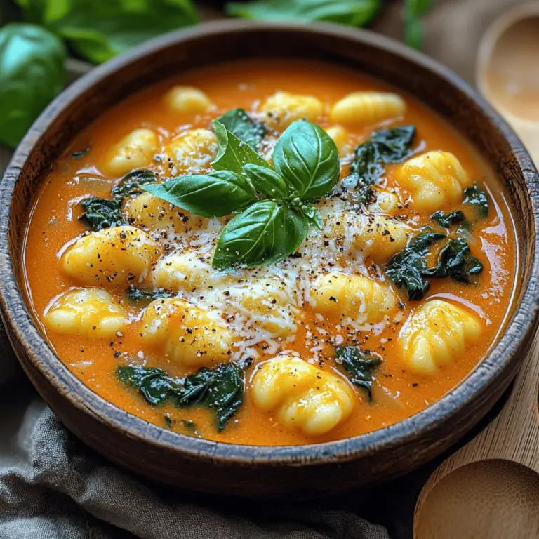 As the chill of winter settles in, there's nothing more comforting than a steaming bowl of soup. The appeal of comfort food is undeniable, especially during colder months when we seek warmth and nourishment from our meals. Among the myriad of comforting options, Creamy Tomato Gnocchi Soup stands out as a delightful blend of rich flavors and heartwarming textures. This recipe not only warms the body but also soothes the soul, making it an ideal choice for family dinners or cozy nights at home.