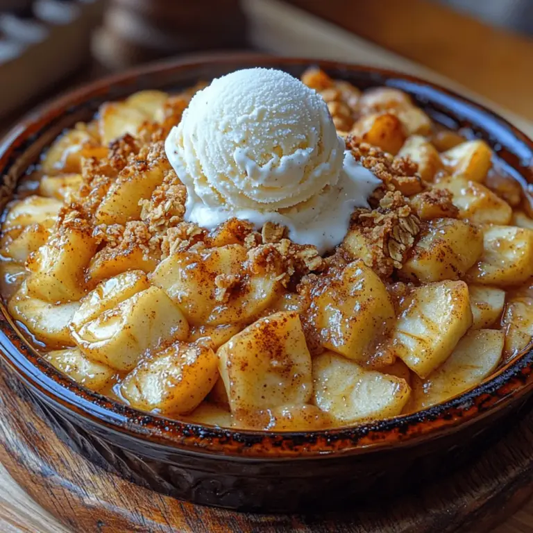 When the weather turns crisp and the leaves begin to change, there’s nothing quite like the comforting aroma of a freshly baked apple crumble wafting through your home. The Ultimate Apple Crumble Delight is more than just a dessert; it’s a nostalgic treat that brings families together around the dinner table, celebrating the simple joys of life. This classic dessert showcases the delectable flavors of fresh apples, perfectly balanced with a crunchy, buttery topping that adds just the right amount of texture.