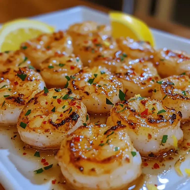 If you're looking for a quick and delicious seafood dish that brings a burst of flavor to your dinner table, look no further than Zesty Garlic Butter Pan-Fried Shrimp. This dish is not only mouthwatering but also incredibly easy to prepare, making it a perfect choice for busy weeknights or impressing guests at a dinner party. The star of the show is undoubtedly the succulent shrimp, which takes on a delightful flavor profile thanks to the combination of garlic, lemon, and a blend of spices that elevate this dish to new heights.