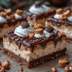 To truly appreciate the Peanut Butter Cup Pretzel Cheesecake Bars, it’s essential to understand the unique flavor profile they offer. This dessert is a harmonious blend of various tastes and textures that come together to create a sensational treat.