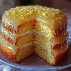 Welcome to the world of delightful desserts! Today, we are diving into the refreshing and vibrant realm of the Zesty Lemon Delight Cake. This cake is a perfect blend of tangy lemon flavors and a light, airy texture that makes it a crowd favorite for any occasion, from summer picnics to elegant dinner parties. The cake's brightness and zestiness make it an ideal choice for those seeking a sweet treat that doesn't feel overly heavy.
