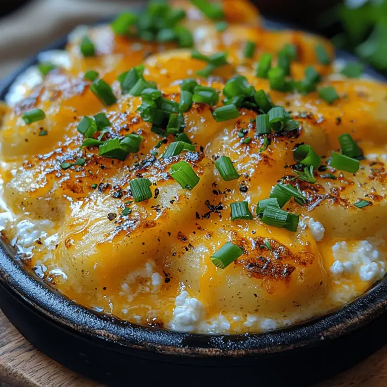 If you're on the hunt for a dish that perfectly marries comfort with versatility, look no further than Cheesy Cottage Potato Delight. This delicious concoction combines the heartiness of potatoes with the creamy goodness of cottage cheese and a medley of flavors, making it a delightful centerpiece for any meal. Whether you’re hosting a family gathering, preparing a cozy brunch, or simply looking for a satisfying side dish, this recipe is bound to impress.