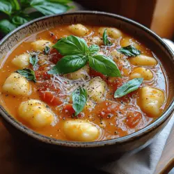 As the chill of autumn sets in and winter looms on the horizon, our cravings naturally shift towards warm, comforting dishes that envelop us in a sense of coziness. One such dish that epitomizes this comfort is the "Cozy Tomato Gnocchi Delight." This recipe marries the rich, creamy goodness of tomato soup with the delightful chewiness of gnocchi, creating a culinary experience that is not only satisfying but also deeply comforting.