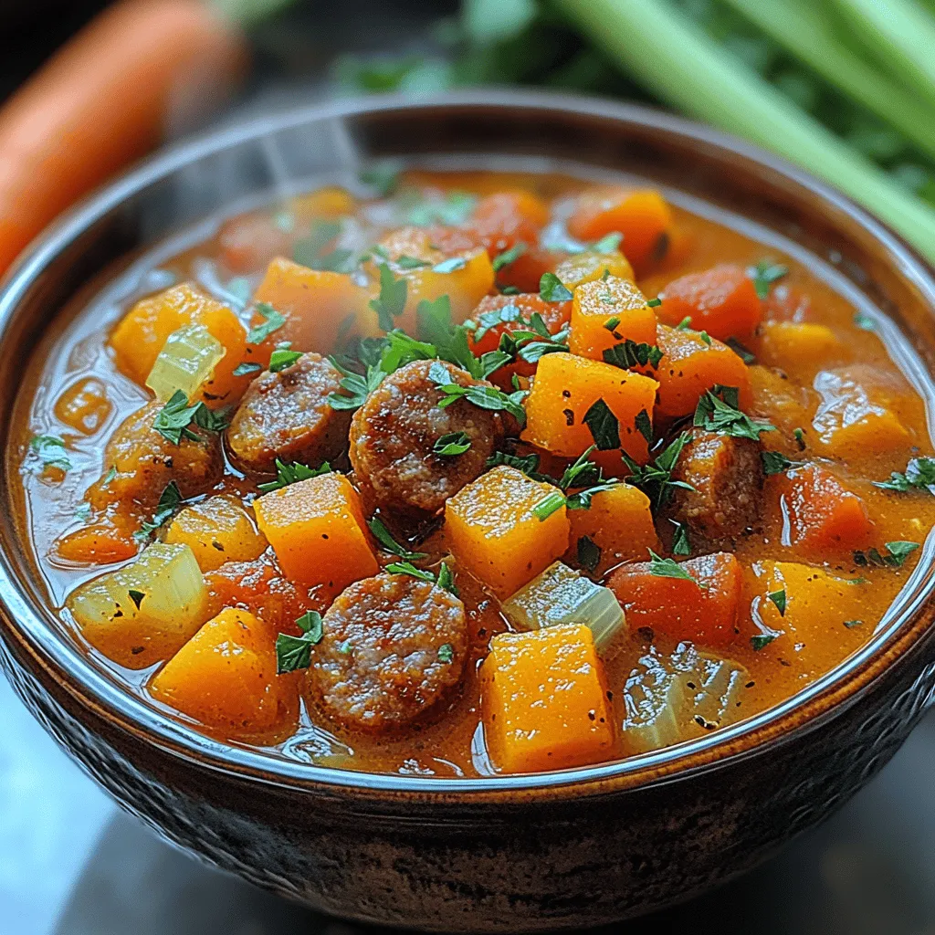 In the ever-changing seasons, few things bring comfort quite like a warm bowl of soup. As the leaves turn and the air turns crisp, we often find ourselves craving something hearty and nourishing. Enter the Cozy Butternut Bliss Sausage Soup, a delightful blend of flavors that captures the essence of fall and winter. This soup features the natural sweetness of butternut squash paired with the savory richness of Italian sausage, making it a satisfying meal that warms both the body and soul.